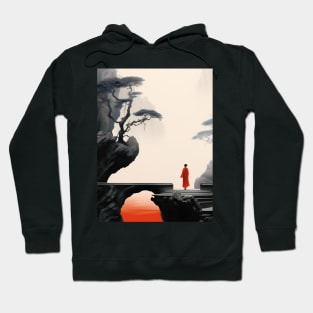 japanese landscape Hoodie